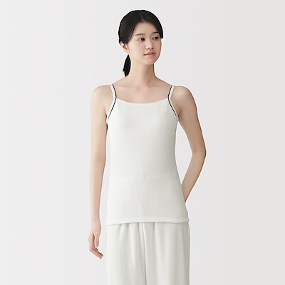 婦人　着るタオル　両面パイルブラキャミソール