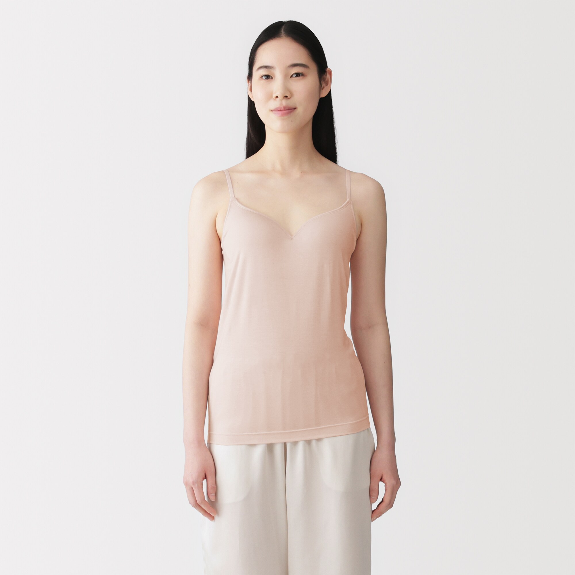 婦人　なめらかブラキャミソール