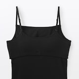 婦人　なめらかリブブラキャミソール