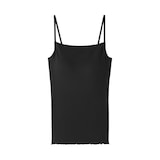 婦人　なめらかリブブラキャミソール