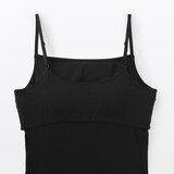 婦人　なめらかリブブラキャミソール