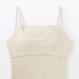 婦人　なめらかリブブラキャミソール