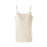 婦人　なめらかリブブラキャミソール