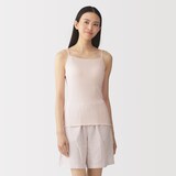 婦人　なめらかリブブラキャミソール