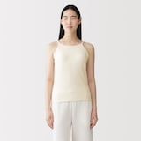 婦人　なめらかパイルブラキャミソール