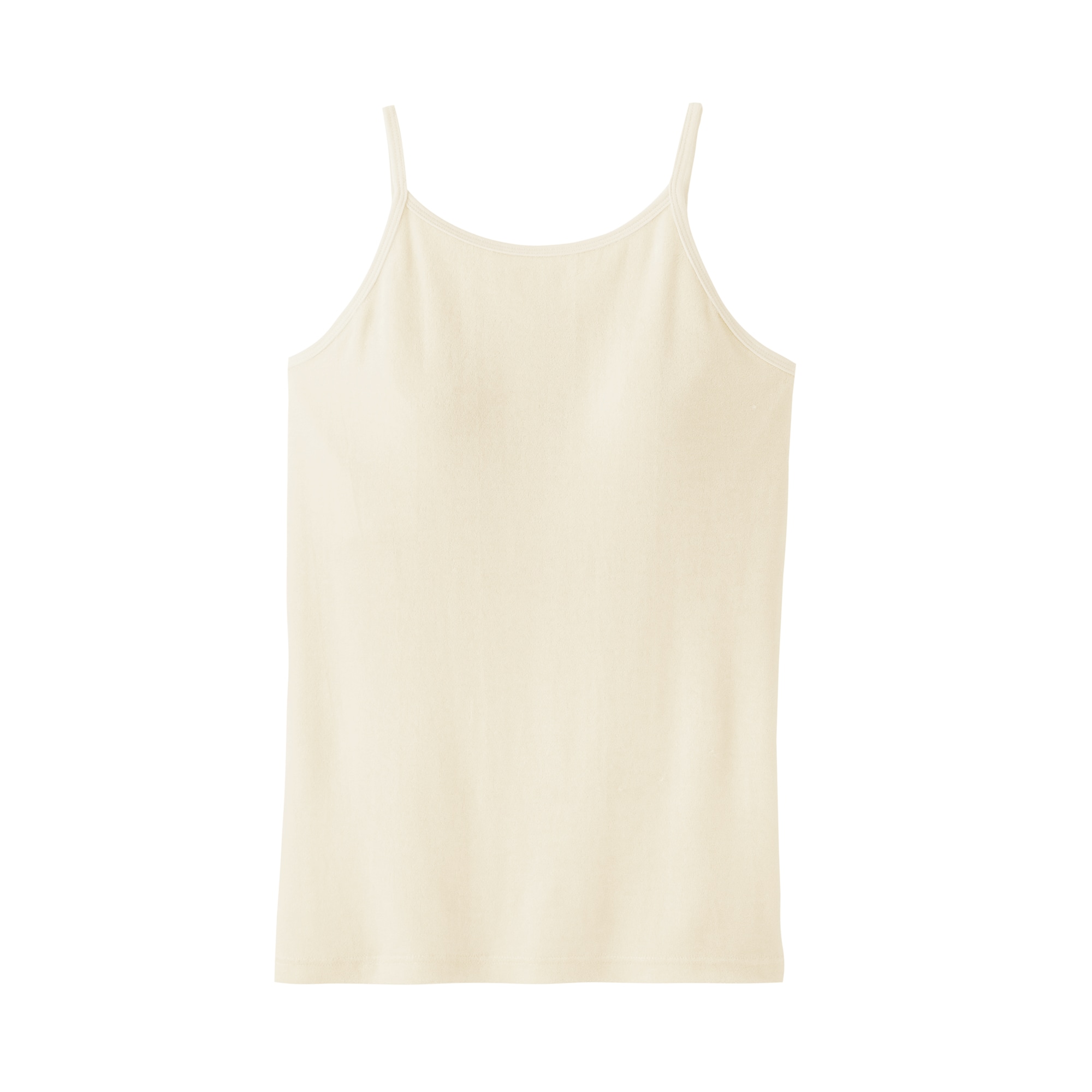 婦人　なめらかパイルブラキャミソール