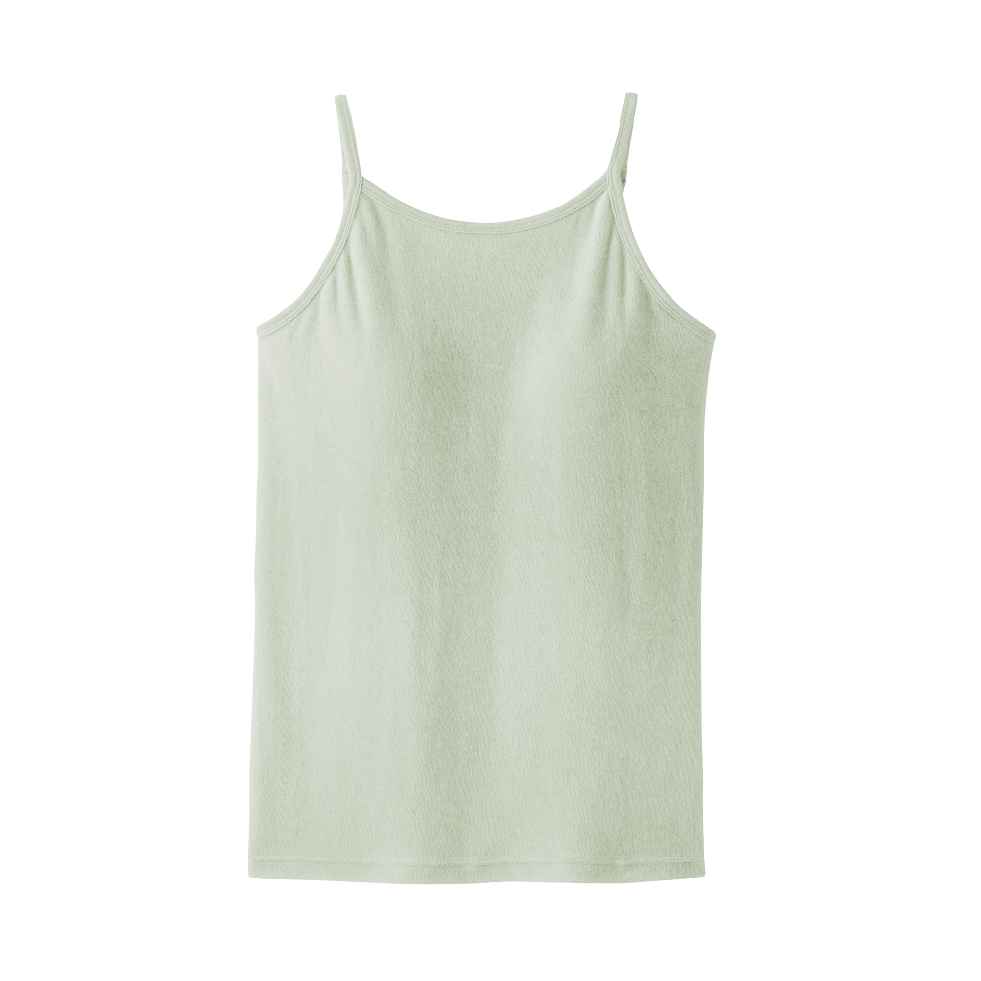 婦人　なめらかパイルブラキャミソール