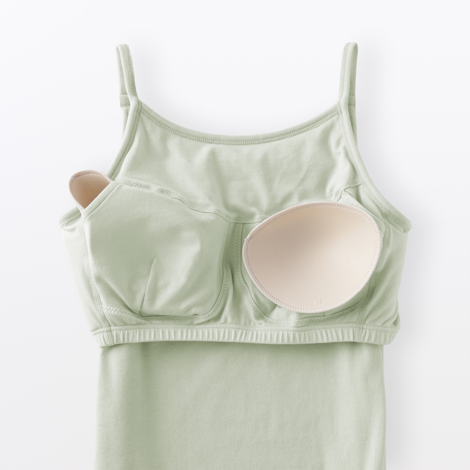 婦人　なめらかパイルブラキャミソール