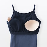 婦人　なめらかパイルブラキャミソール