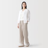 婦人　コットンストレッチリブブラタンクトップ