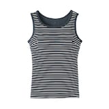 婦人　コットンストレッチリブブラタンクトップ