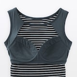 婦人　コットンストレッチリブブラタンクトップ