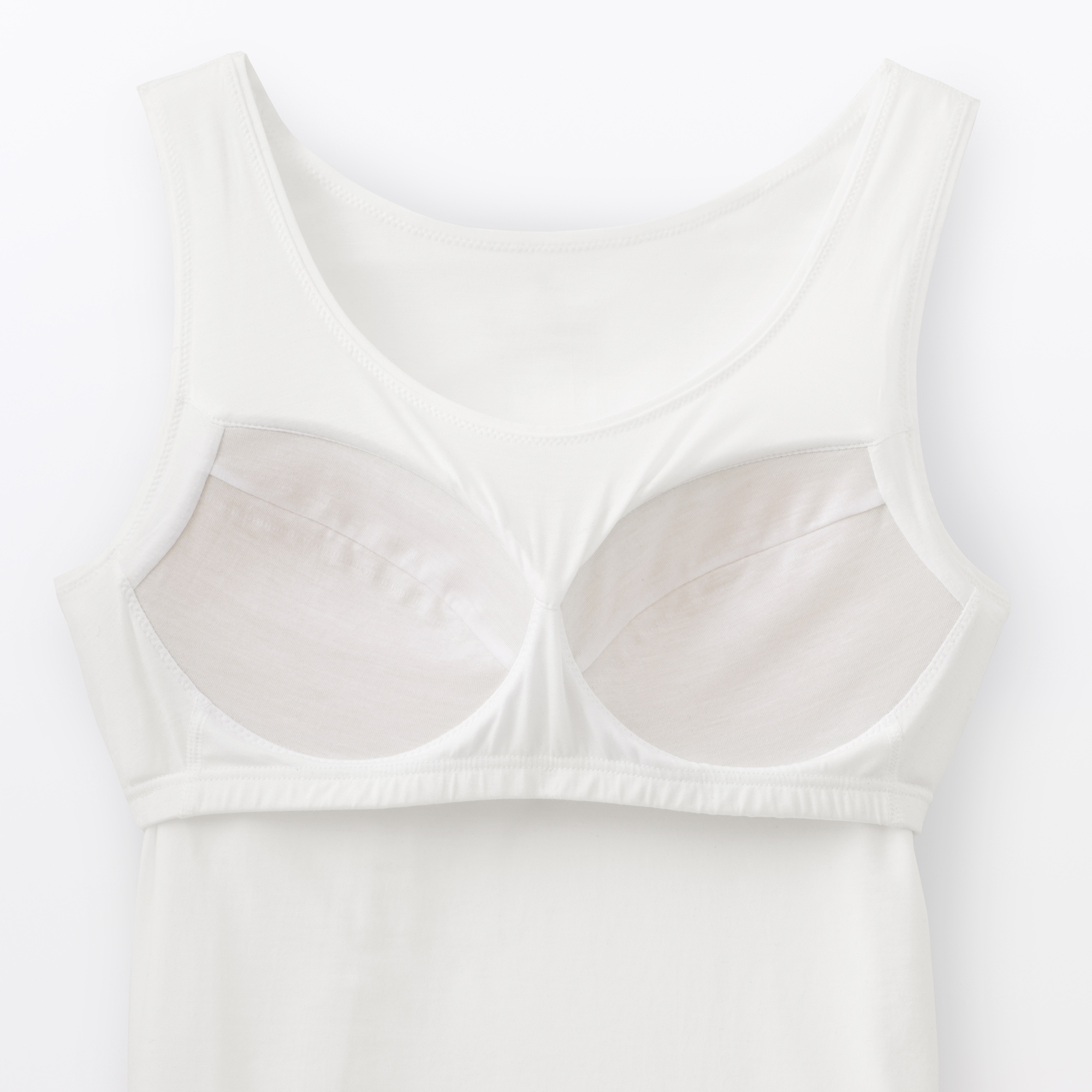 婦人　なめらかブラタンクトップ