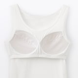 婦人　なめらかブラタンクトップ