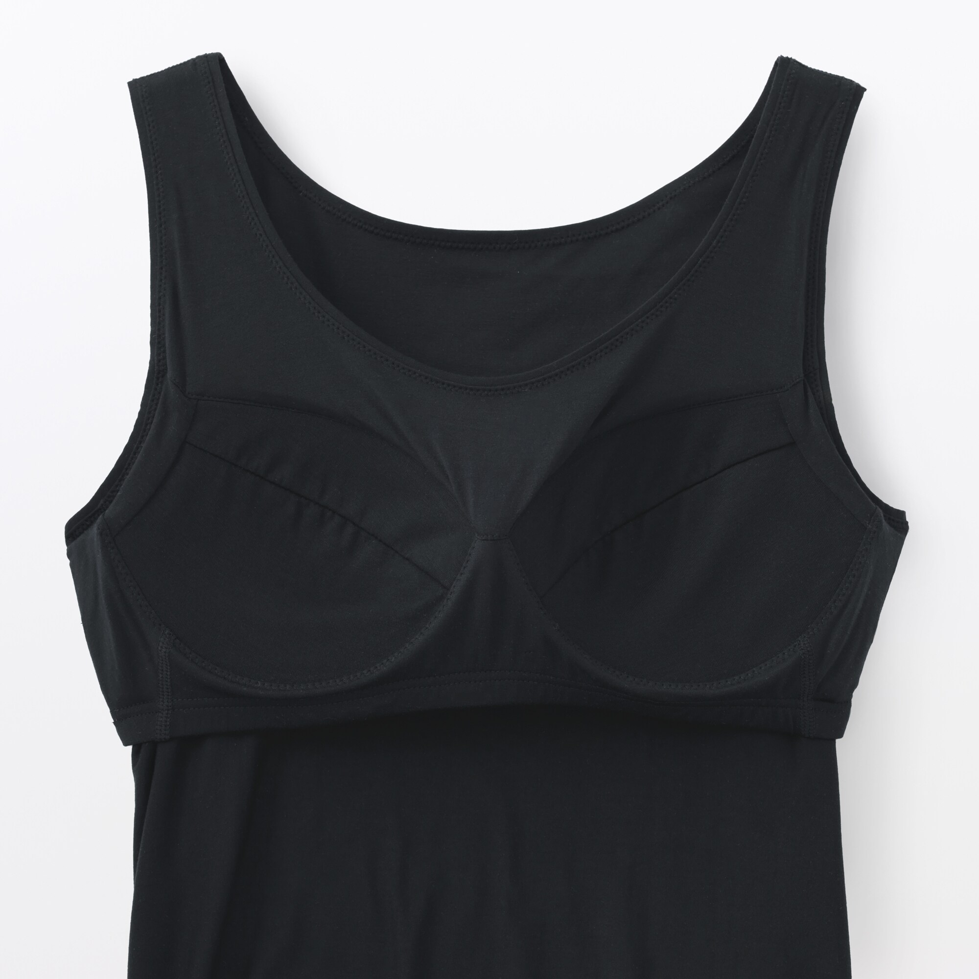 婦人　なめらかブラタンクトップ