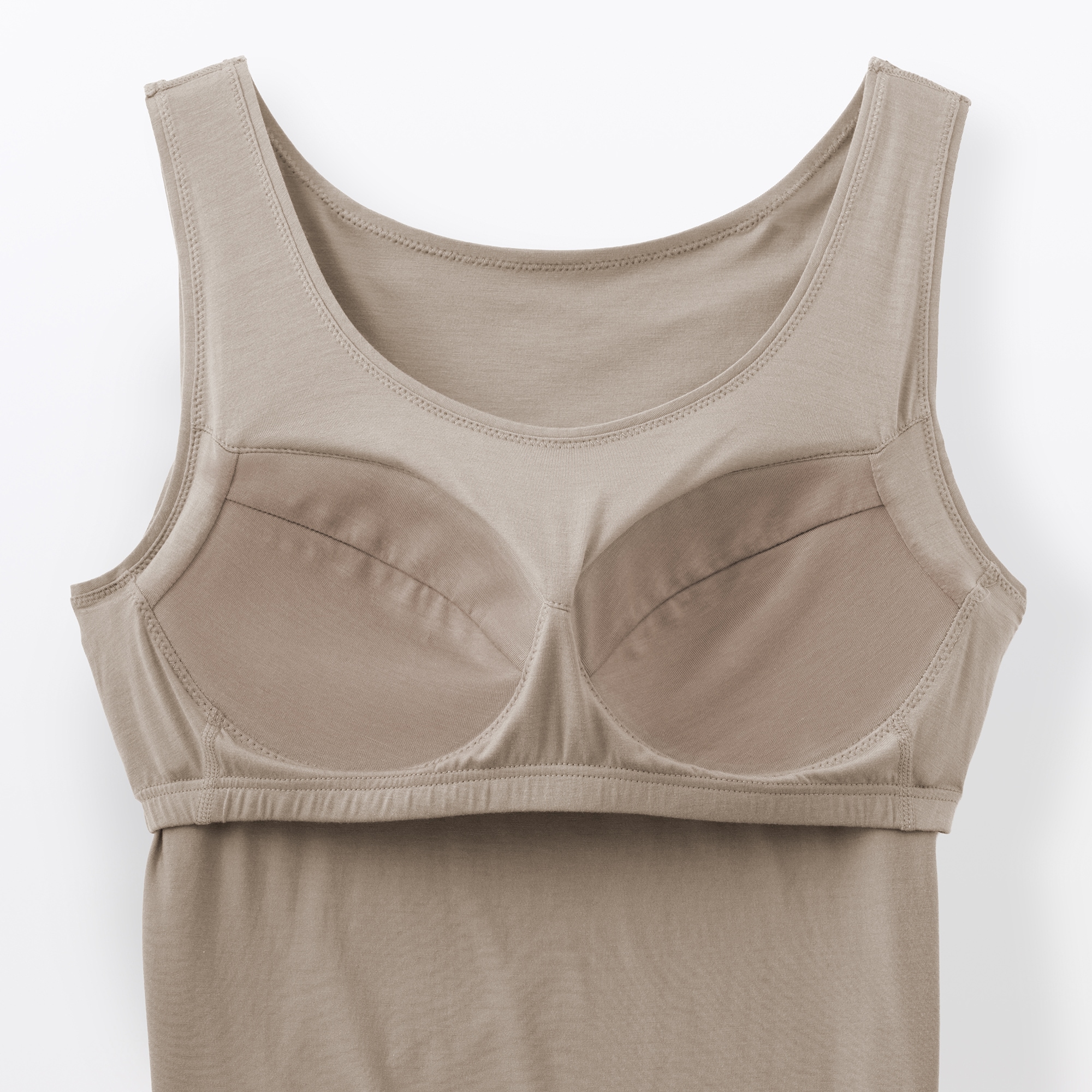 婦人　なめらかブラタンクトップ