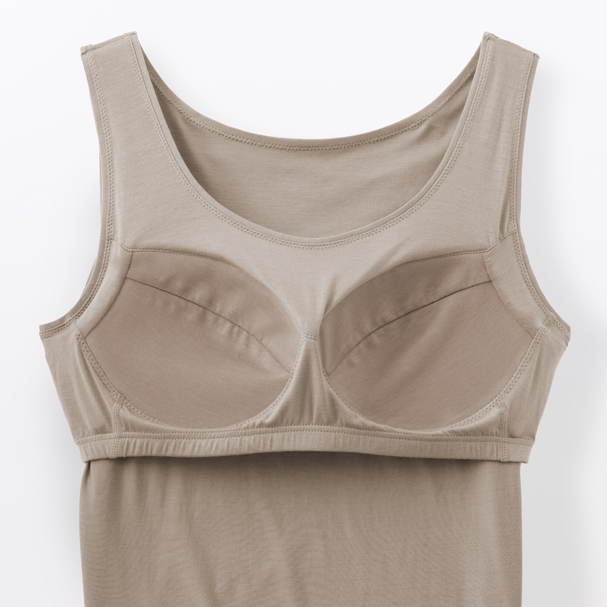 婦人　なめらかブラタンクトップ