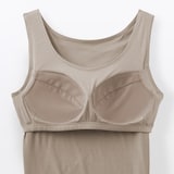 婦人　なめらかブラタンクトップ