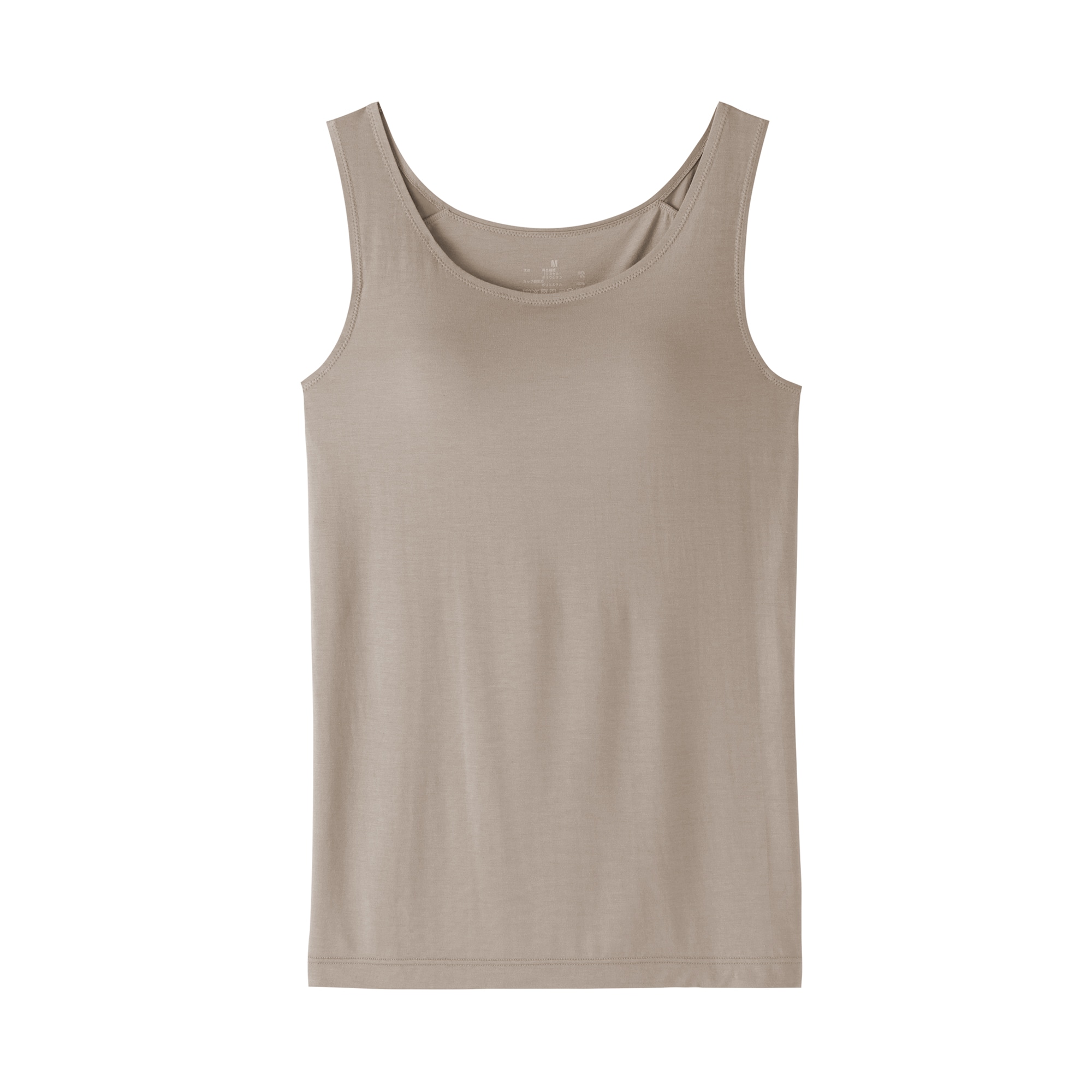 婦人　なめらかブラタンクトップ