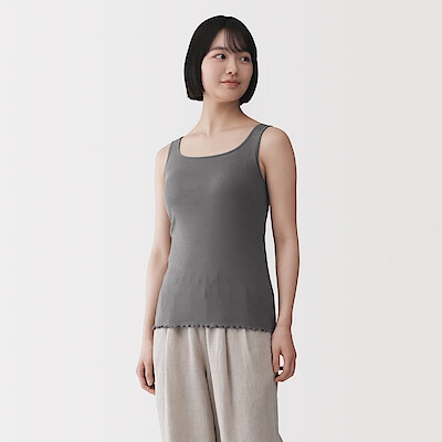 婦人　なめらかリブブラタンクトップ（2026年仕様）