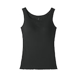 婦人　なめらかリブブラタンクトップ