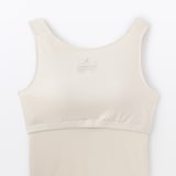 婦人　なめらかリブブラタンクトップ