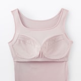 婦人　なめらかリブブラタンクトップ