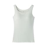 婦人　なめらかリブブラタンクトップ