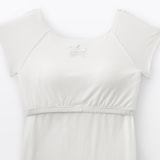 婦人　なめらかブラフレンチスリーブ