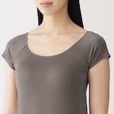 婦人　なめらかブラフレンチスリーブ