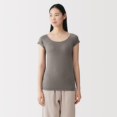 婦人　なめらかブラフレンチスリーブ