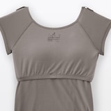 婦人　なめらかブラフレンチスリーブ