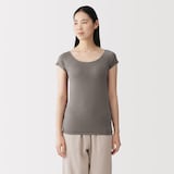 婦人　なめらかブラフレンチスリーブ