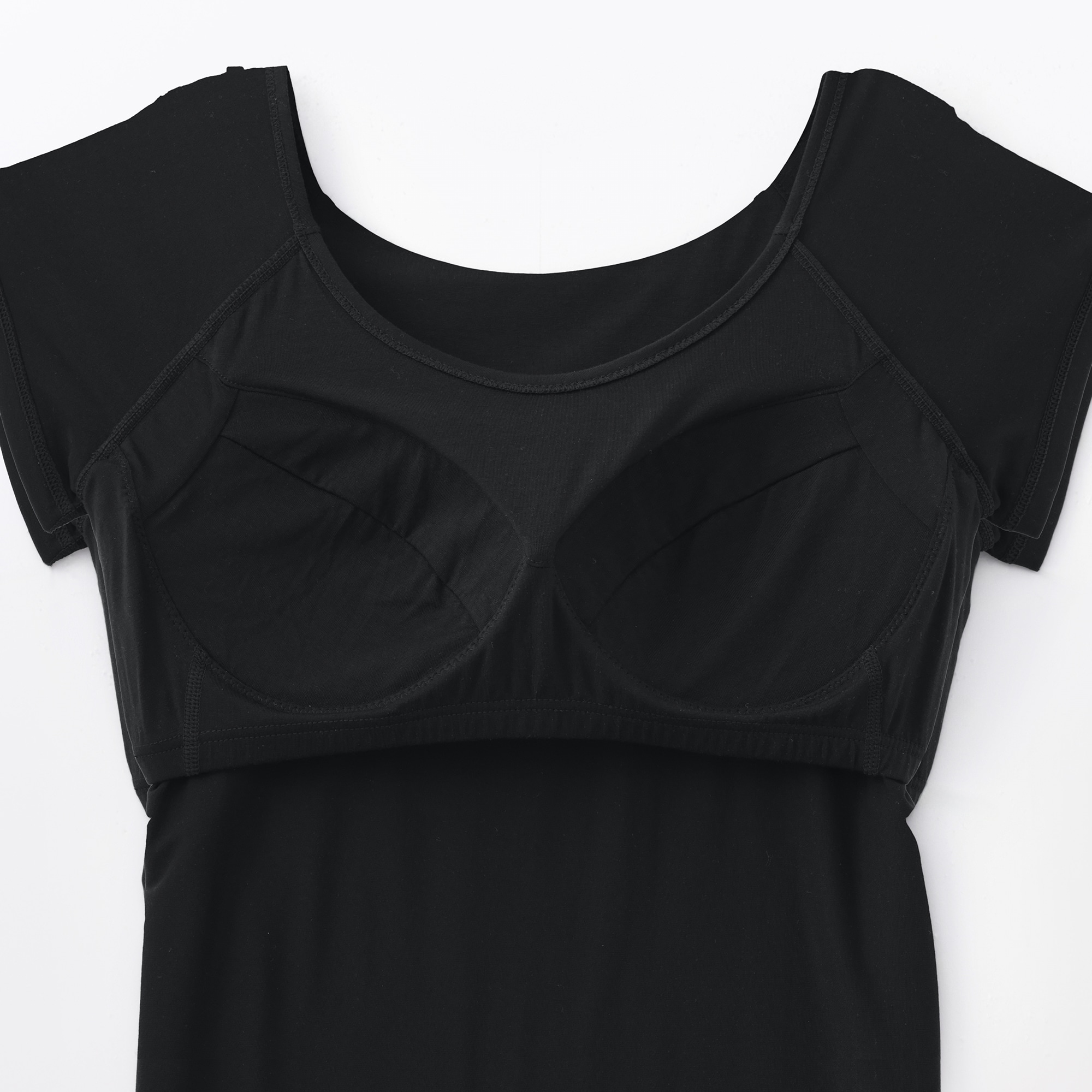 婦人　なめらかブラフレンチスリーブ