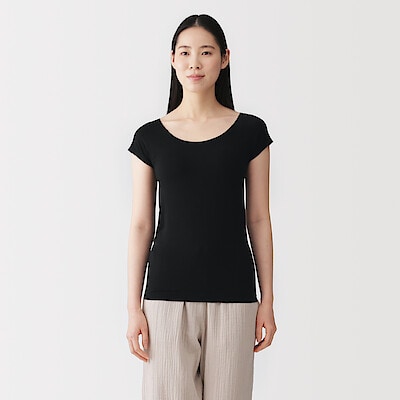 婦人　なめらかブラフレンチスリーブ