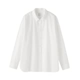 婦人　洗いざらし　ブロードレギュラーカラー長袖シャツ