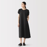 婦人　ヘンプコットン　半袖ワンピース