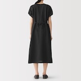 婦人　ヘンプコットン　半袖ワンピース