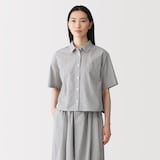 婦人　涼感　半袖シャツ