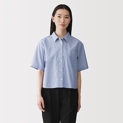 婦人　涼感　半袖シャツ