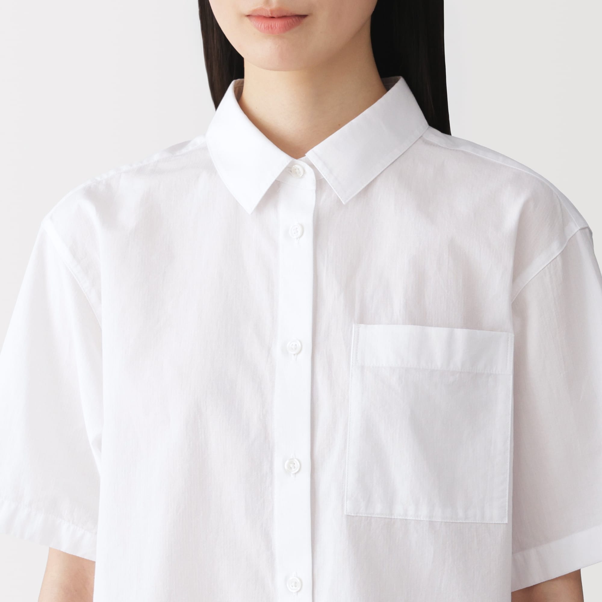 婦人　涼感　半袖シャツ