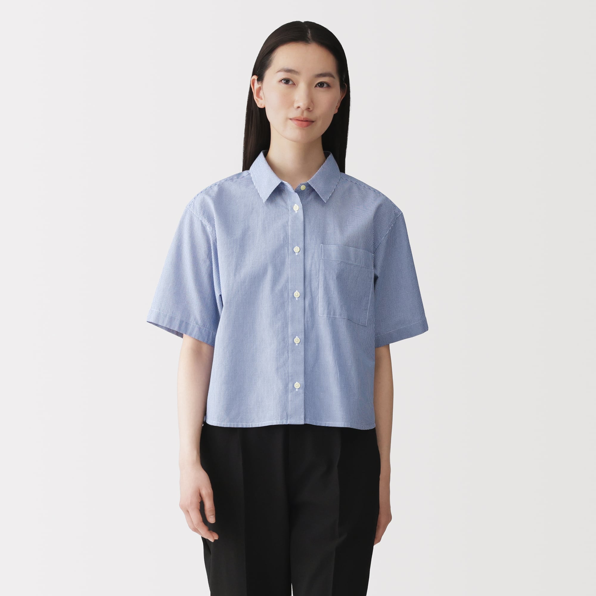 婦人　涼感　半袖シャツ