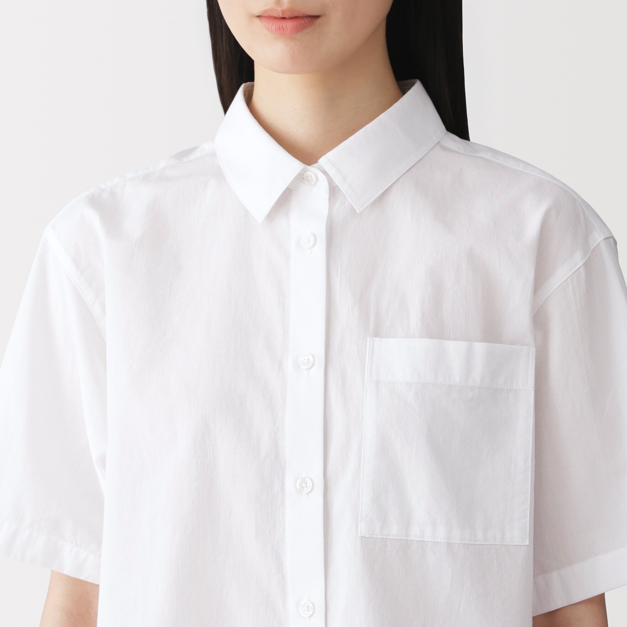 婦人　涼感　半袖シャツ