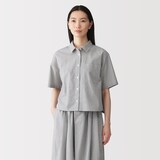 婦人　涼感　半袖シャツ