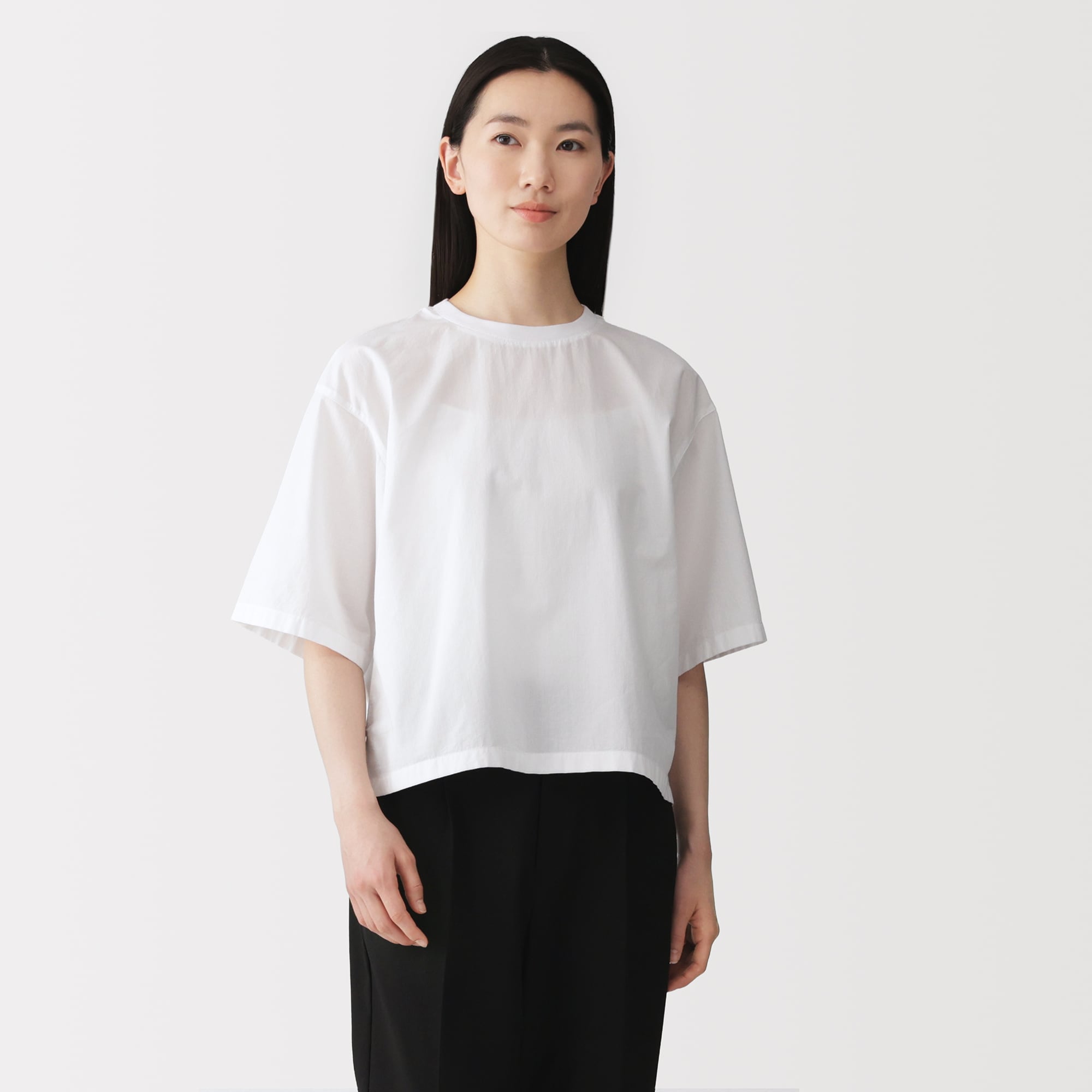 婦人　涼感　ブラウスＴシャツ