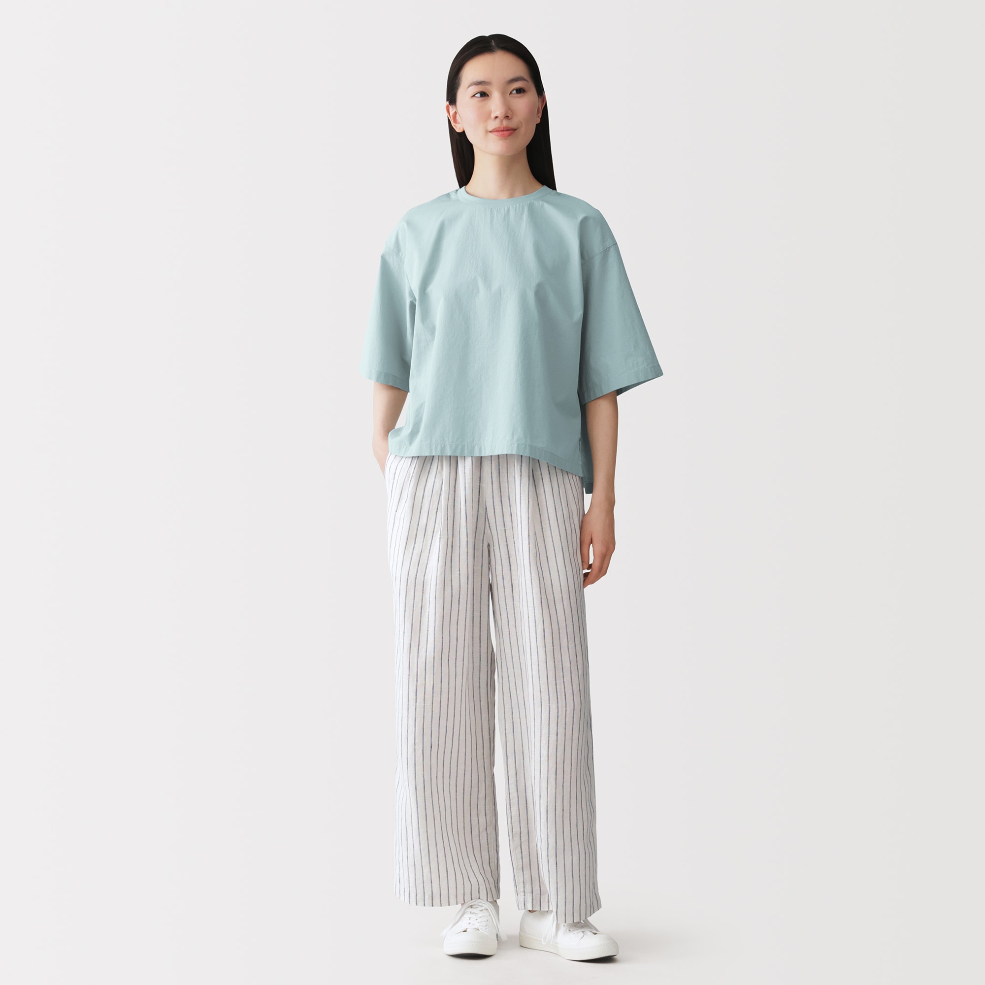 婦人　涼感　ブラウスＴシャツ