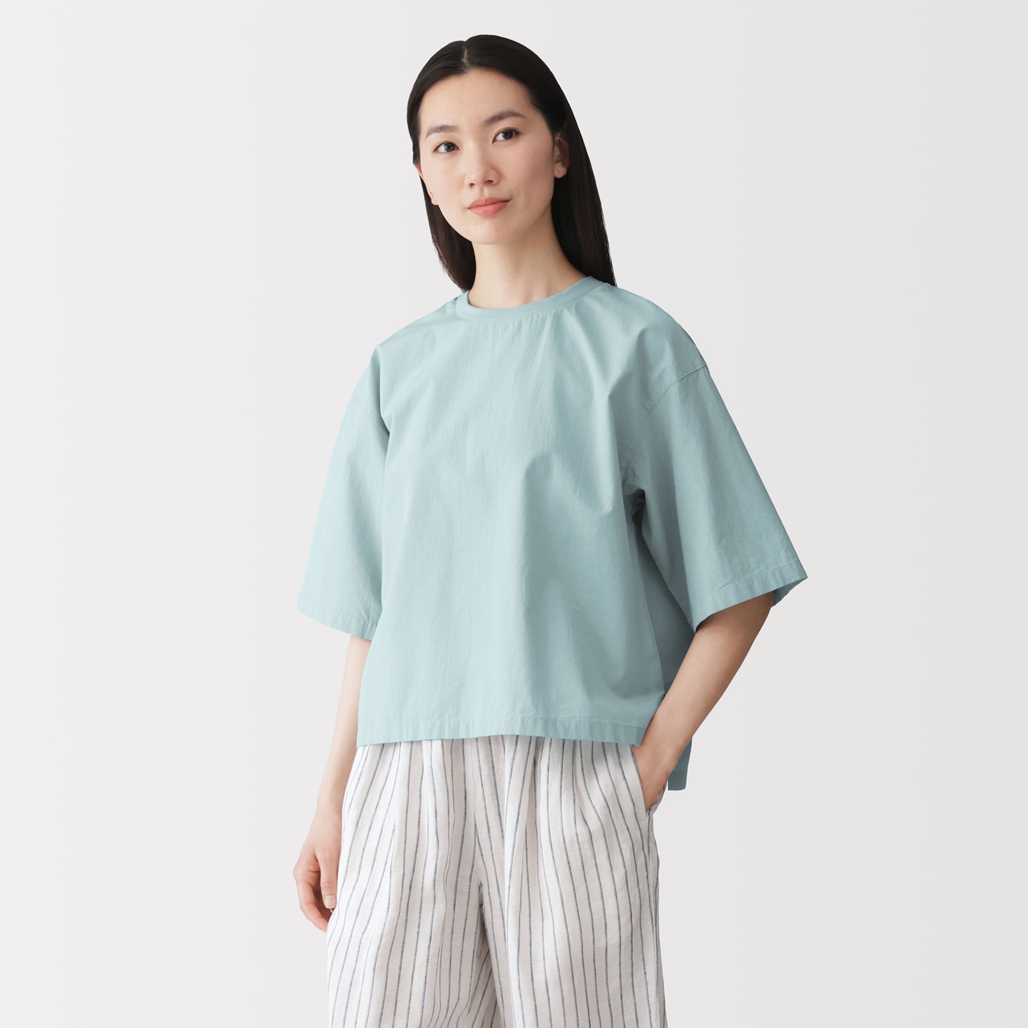 婦人　涼感　ブラウスＴシャツ