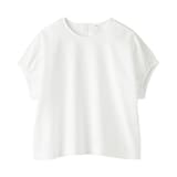 婦人　ヘンプコットン　ギャザースリーブブラウス