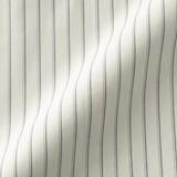 婦人　洗いざらし　ブロードスタンドカラー長袖ロングシャツ