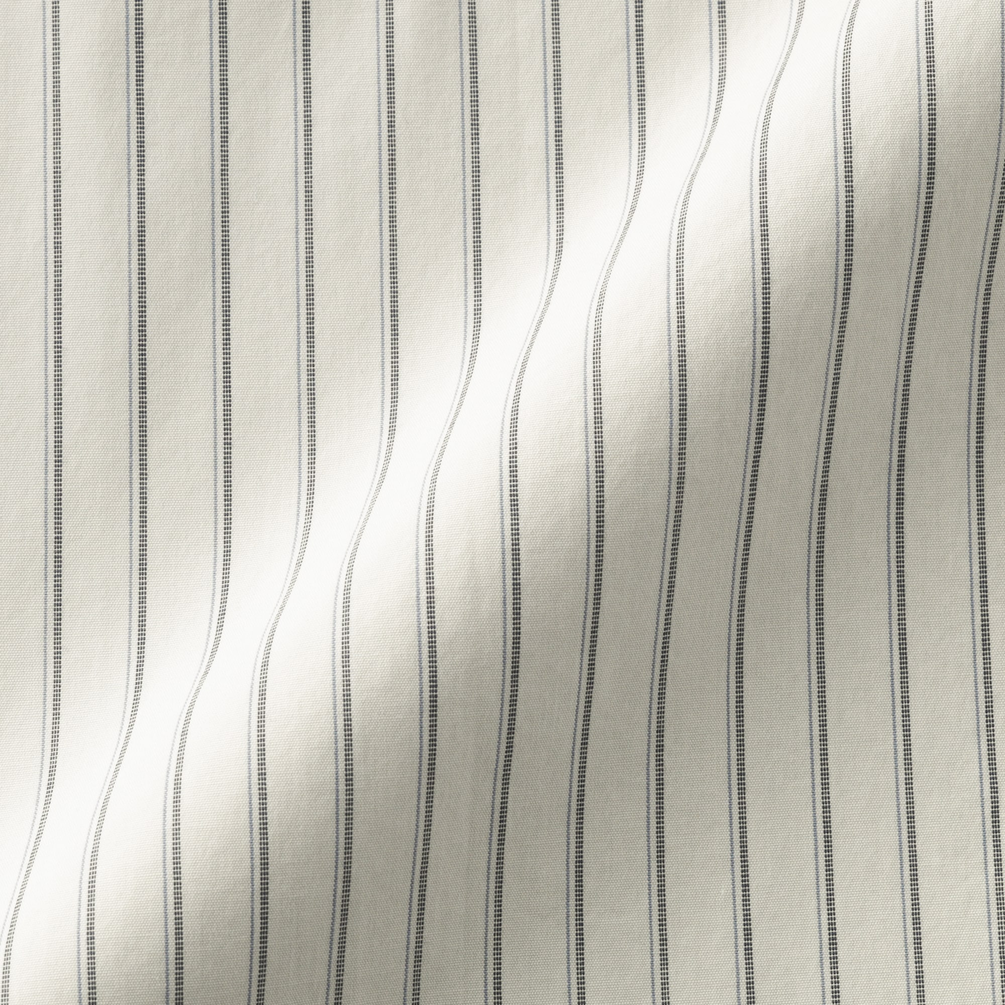 婦人　洗いざらし　ブロードスタンドカラー長袖ロングシャツ